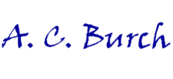 A. C. Burch, Author